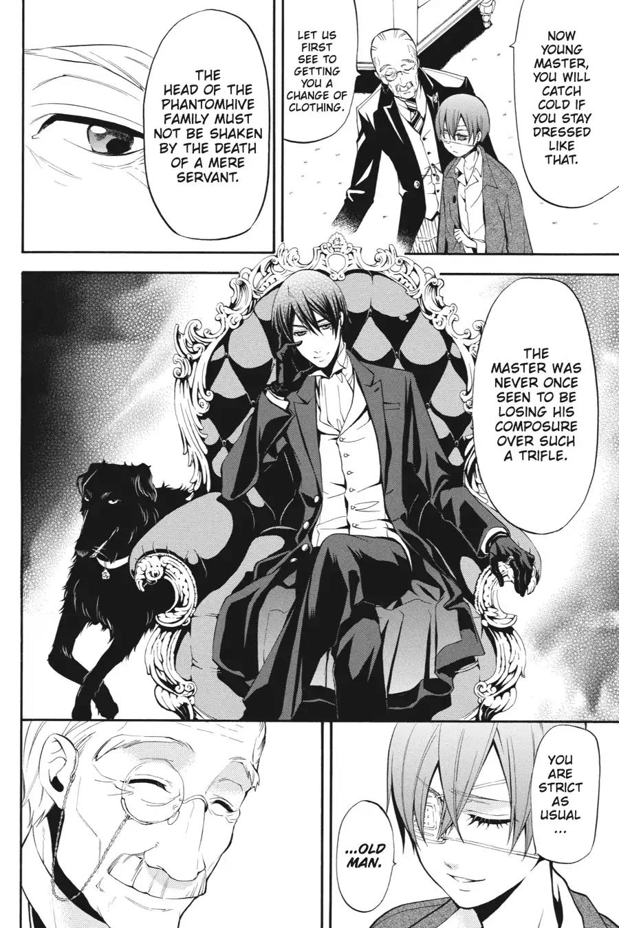 Kuroshitsuji Chapter 42 page 14 - Chapter 42: At midnight: The Butler, Substituted