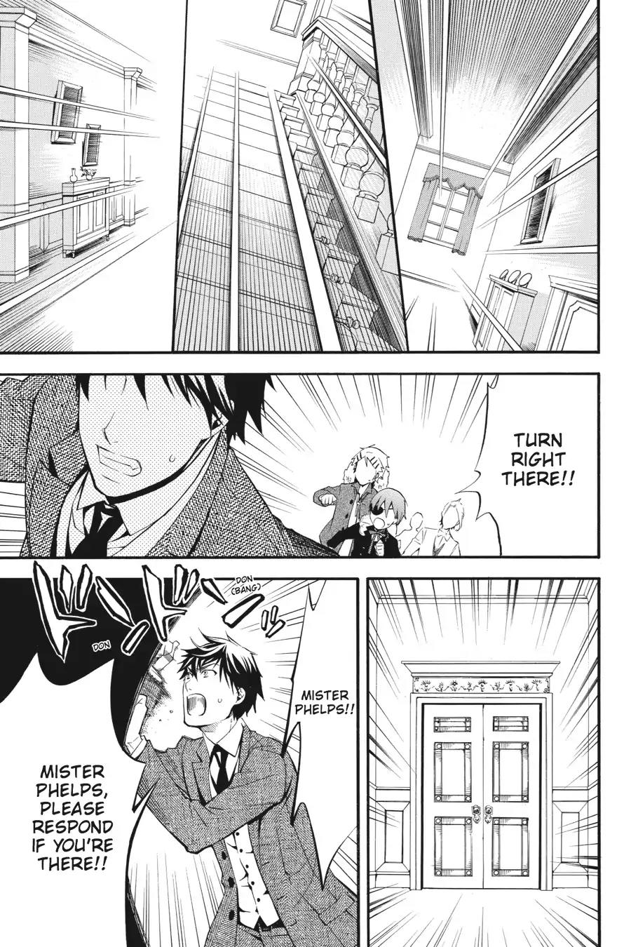 Kuroshitsuji Chapter 42 page 21 - Chapter 42: At midnight: The Butler, Substituted