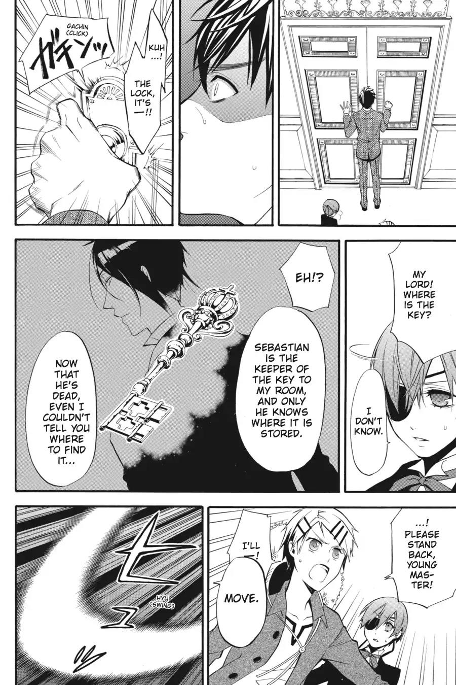 Kuroshitsuji Chapter 42 page 22 - Chapter 42: At midnight: The Butler, Substituted