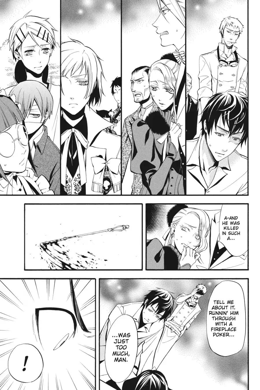 Kuroshitsuji Chapter 42 page 5 - Chapter 42: At midnight: The Butler, Substituted