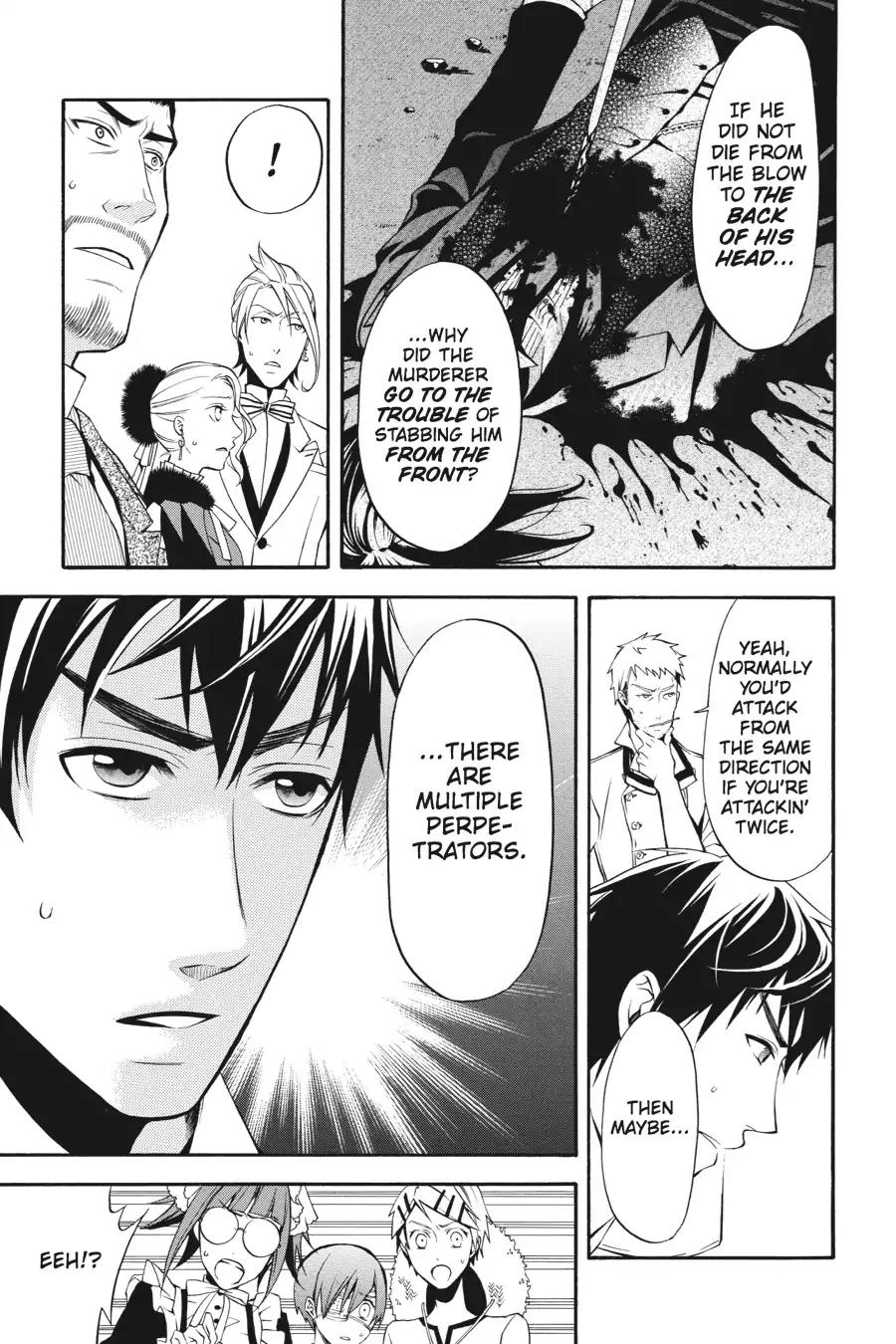 Kuroshitsuji Chapter 42 page 7 - Chapter 42: At midnight: The Butler, Substituted