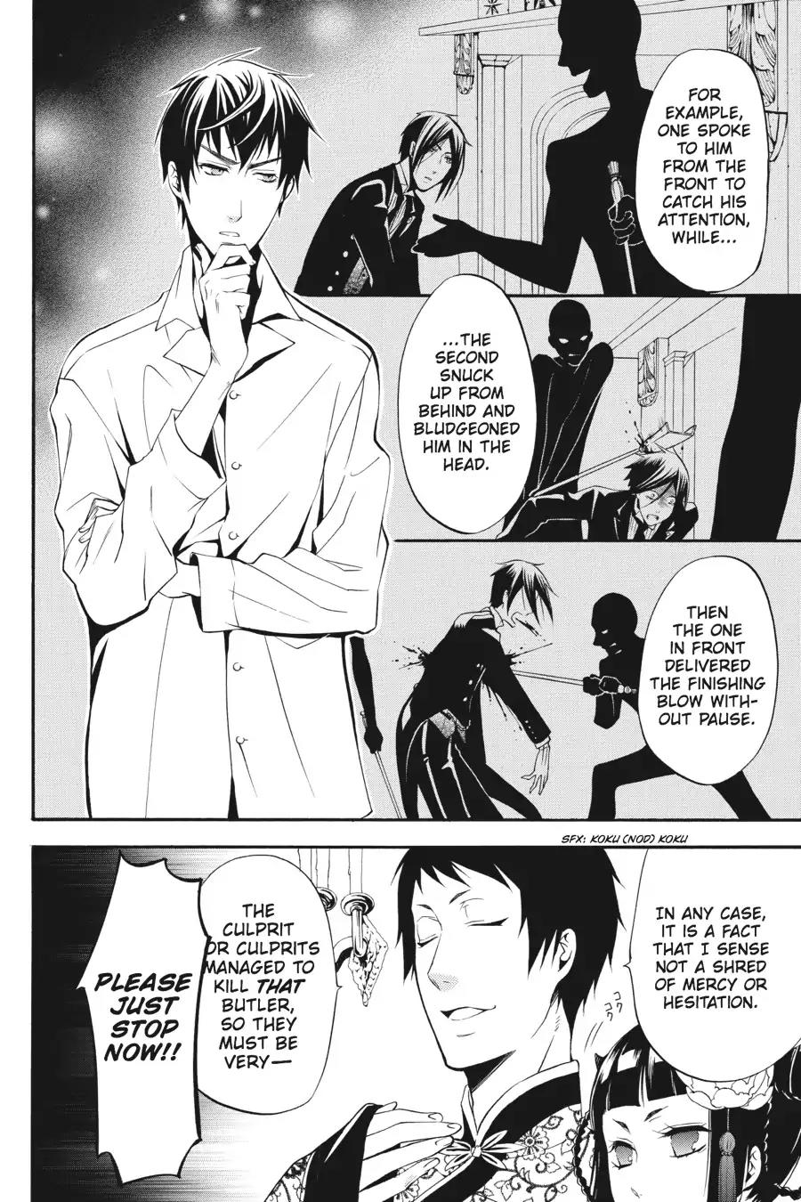 Kuroshitsuji Chapter 42 page 8 - Chapter 42: At midnight: The Butler, Substituted