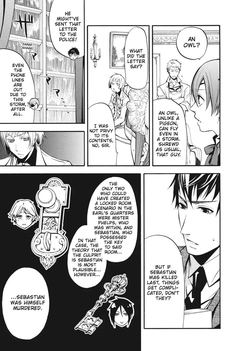 Kuroshitsuji Chapter 43 page 14 - Chapter 43: In the morning: The Butler, Stalwart