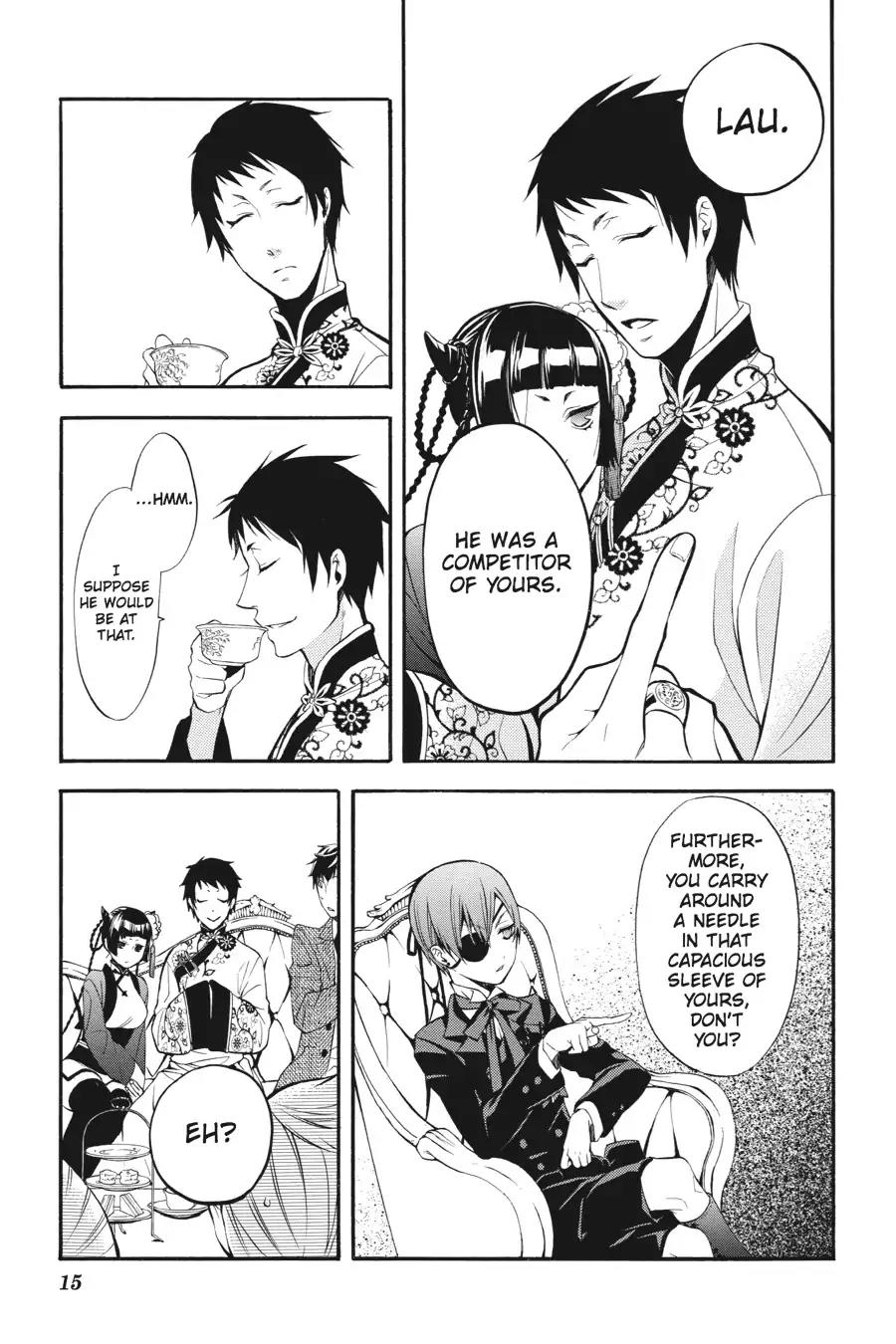 Kuroshitsuji Chapter 43 page 16 - Chapter 43: In the morning: The Butler, Stalwart