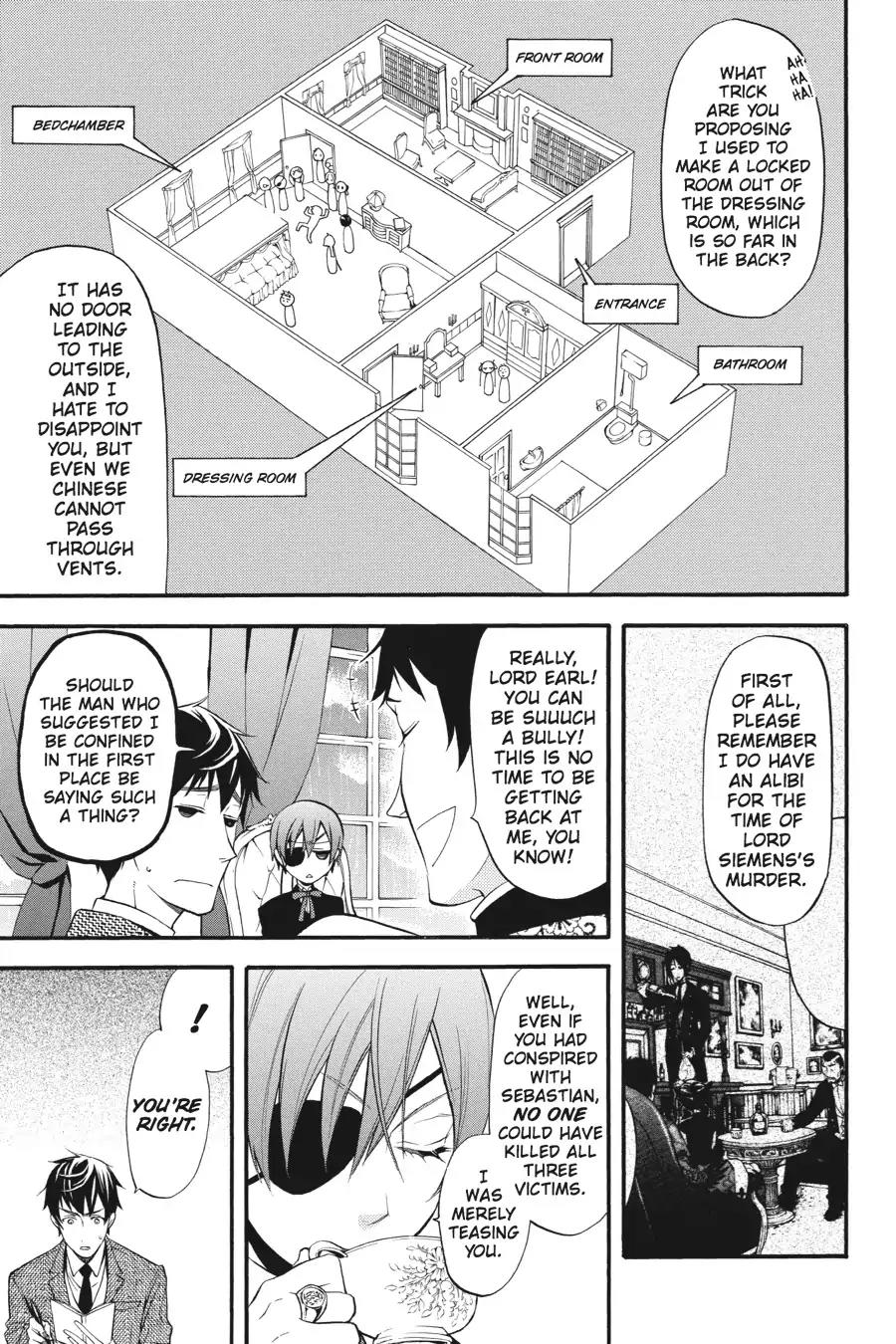 Kuroshitsuji Chapter 43 page 18 - Chapter 43: In the morning: The Butler, Stalwart