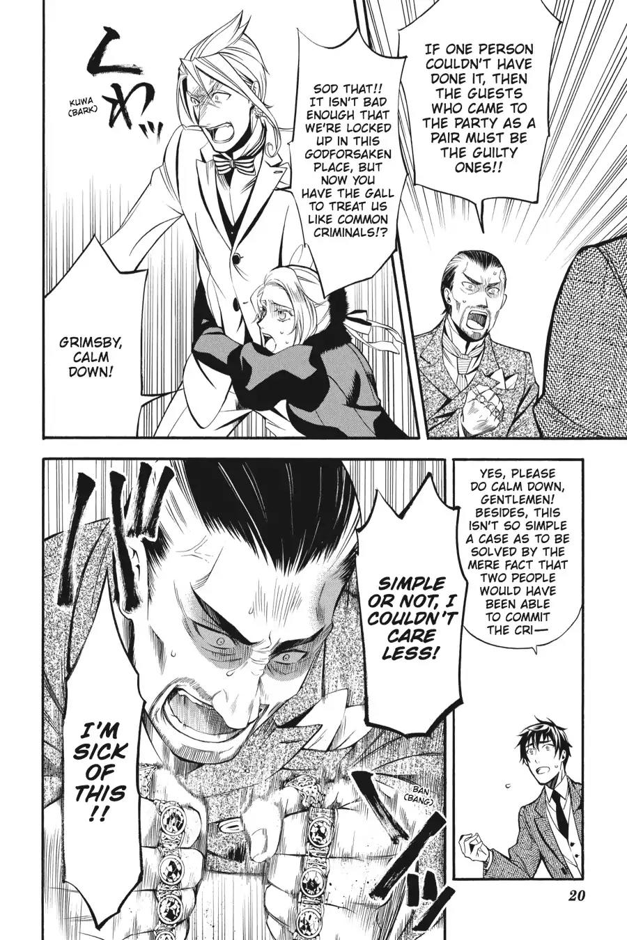 Kuroshitsuji Chapter 43 page 21 - Chapter 43: In the morning: The Butler, Stalwart