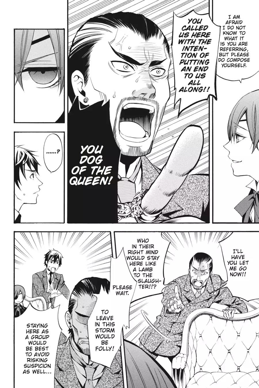 Kuroshitsuji Chapter 43 page 23 - Chapter 43: In the morning: The Butler, Stalwart