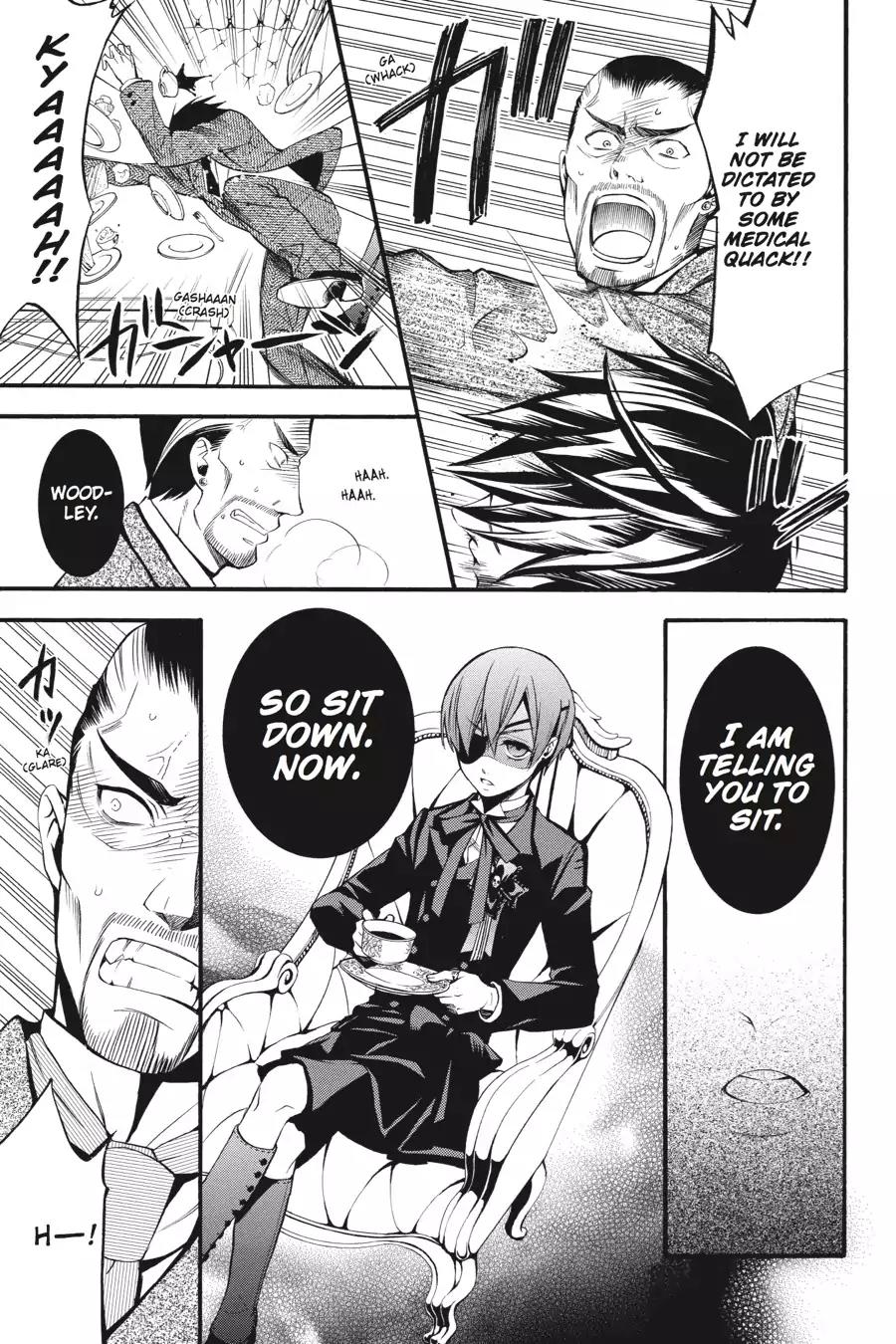 Kuroshitsuji Chapter 43 page 24 - Chapter 43: In the morning: The Butler, Stalwart