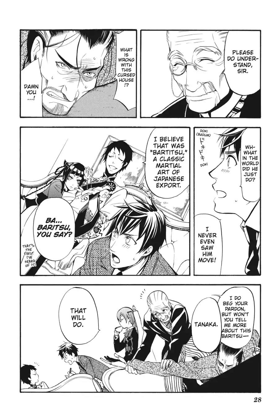 Kuroshitsuji Chapter 43 page 29 - Chapter 43: In the morning: The Butler, Stalwart