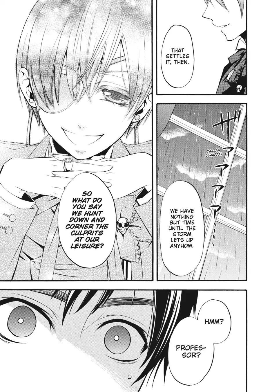 Kuroshitsuji Chapter 43 page 32 - Chapter 43: In the morning: The Butler, Stalwart
