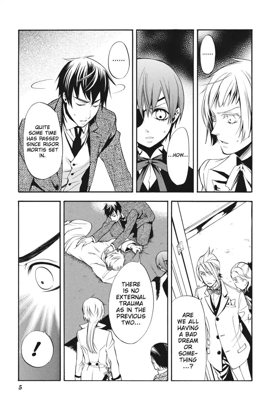 Kuroshitsuji Chapter 43 page 6 - Chapter 43: In the morning: The Butler, Stalwart