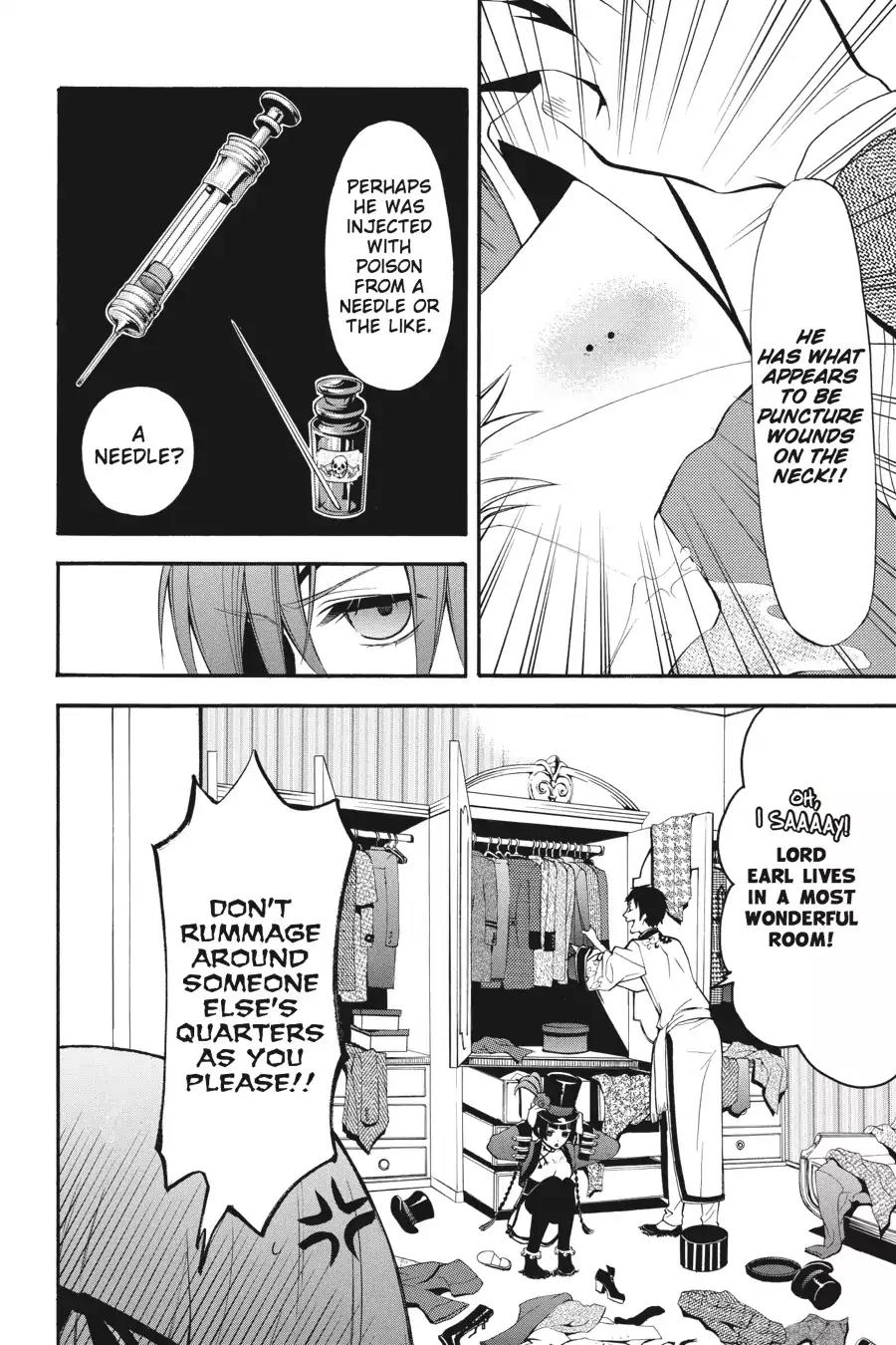 Kuroshitsuji Chapter 43 page 7 - Chapter 43: In the morning: The Butler, Stalwart