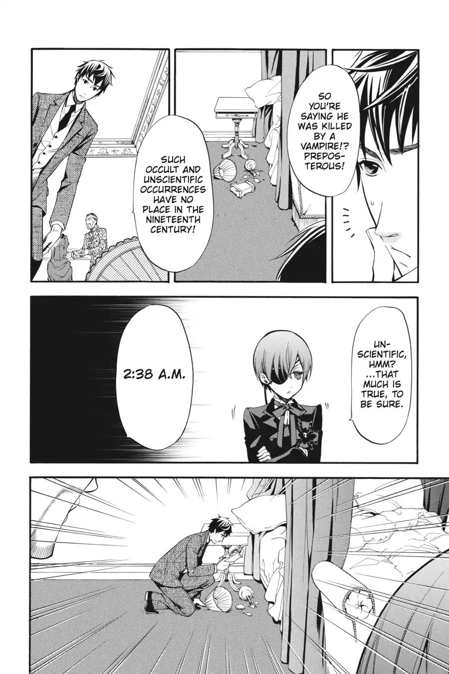 Kuroshitsuji Chapter 43 page 9 - Chapter 43: In the morning: The Butler, Stalwart