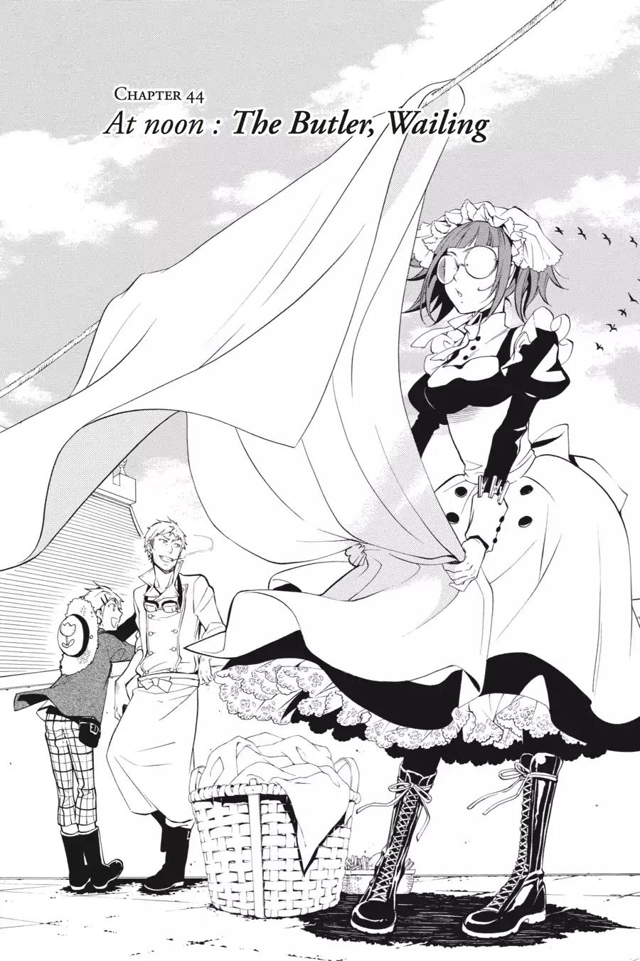 Kuroshitsuji Chapter 44 page 1 - Chapter 44: At noon: The Butler, Wailing