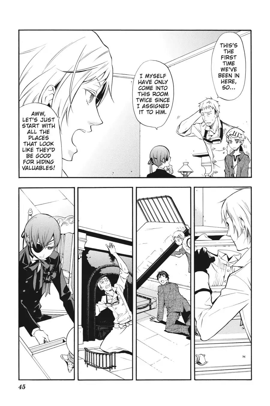 Kuroshitsuji Chapter 44 page 11 - Chapter 44: At noon: The Butler, Wailing