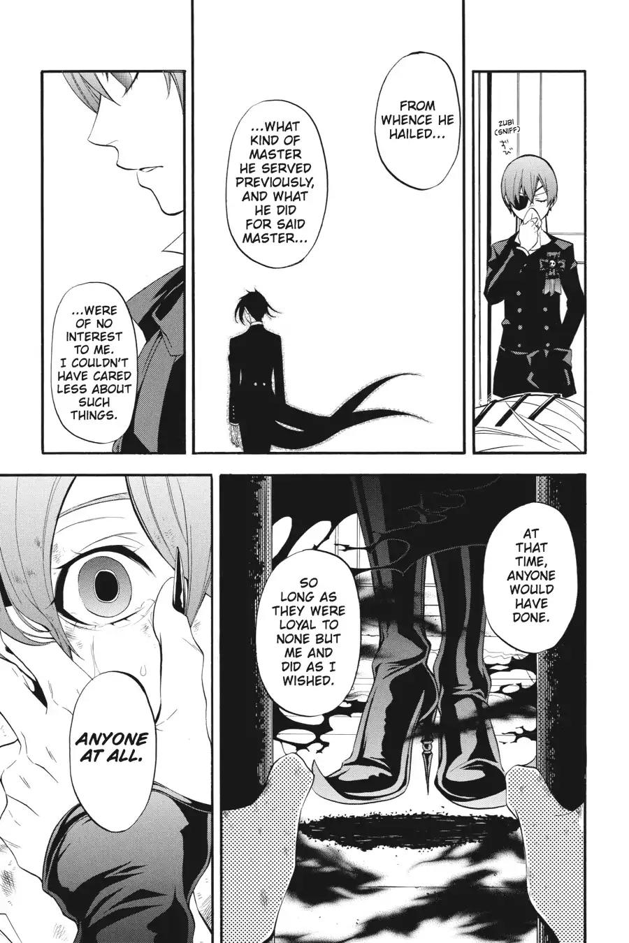 Kuroshitsuji Chapter 44 page 15 - Chapter 44: At noon: The Butler, Wailing