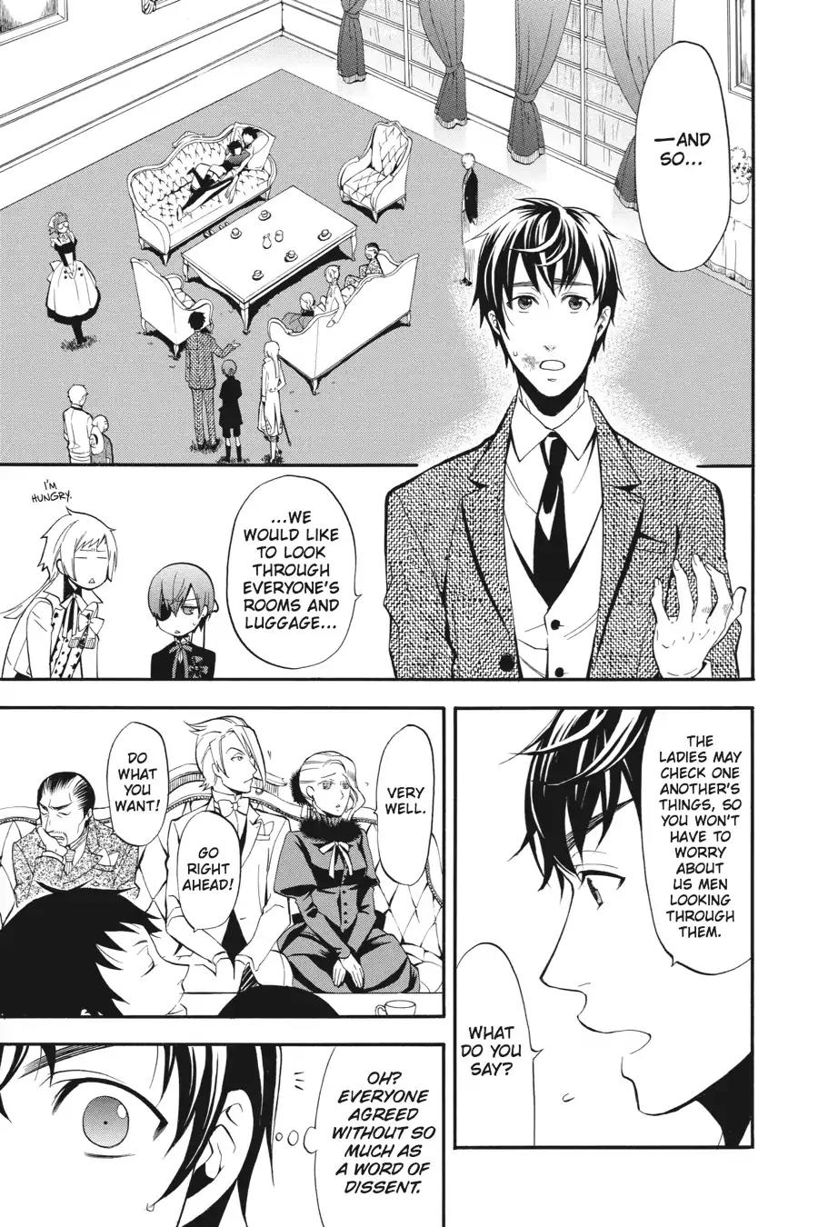 Kuroshitsuji Chapter 44 page 17 - Chapter 44: At noon: The Butler, Wailing
