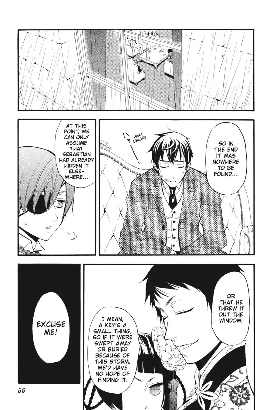 Kuroshitsuji Chapter 44 page 21 - Chapter 44: At noon: The Butler, Wailing