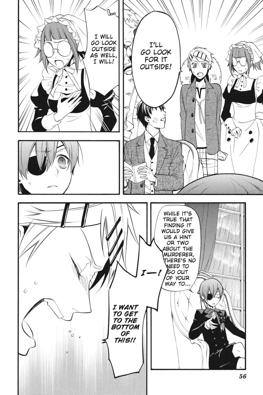 Kuroshitsuji Chapter 44 page 22 - Chapter 44: At noon: The Butler, Wailing