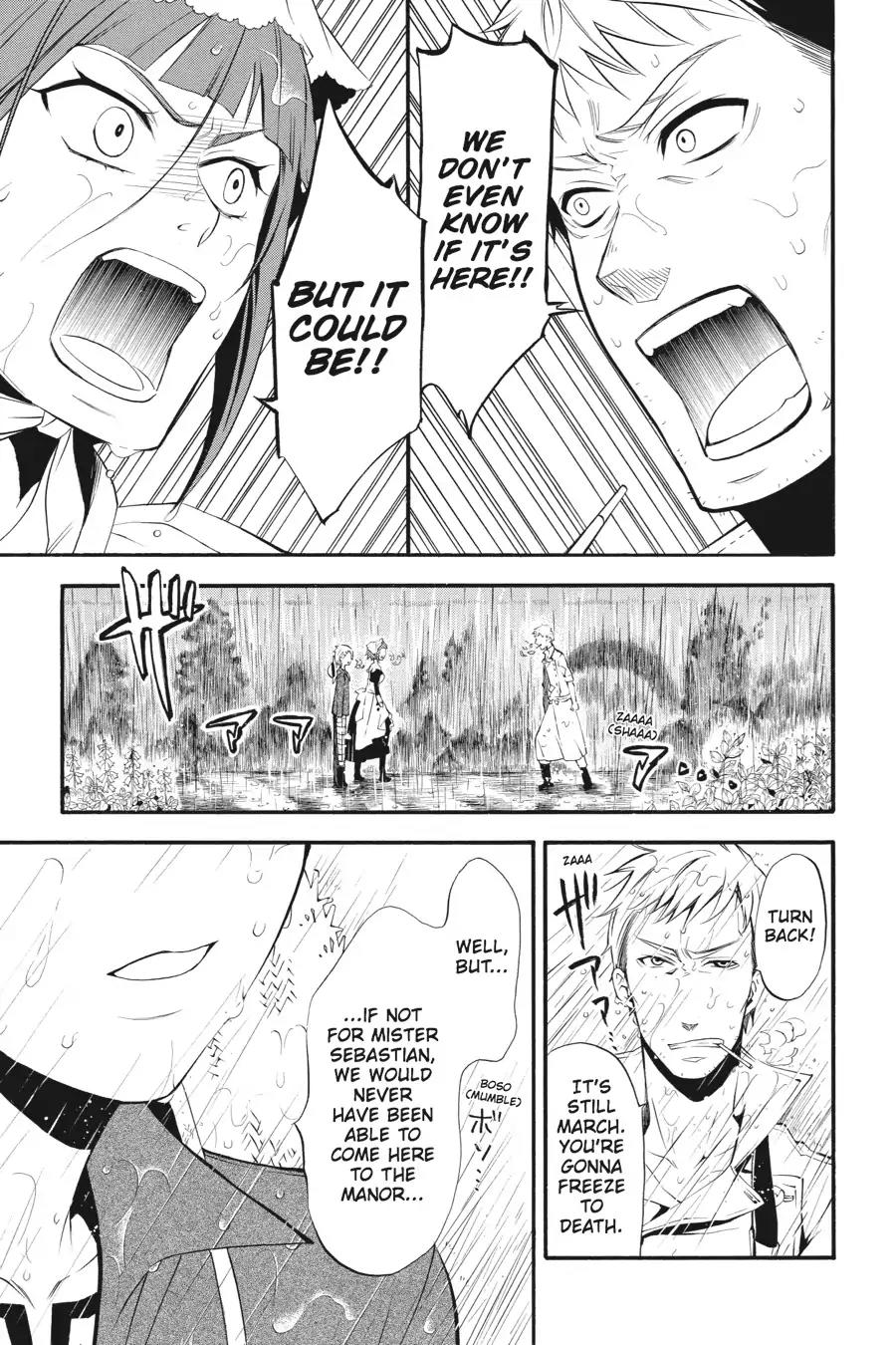 Kuroshitsuji Chapter 44 page 25 - Chapter 44: At noon: The Butler, Wailing