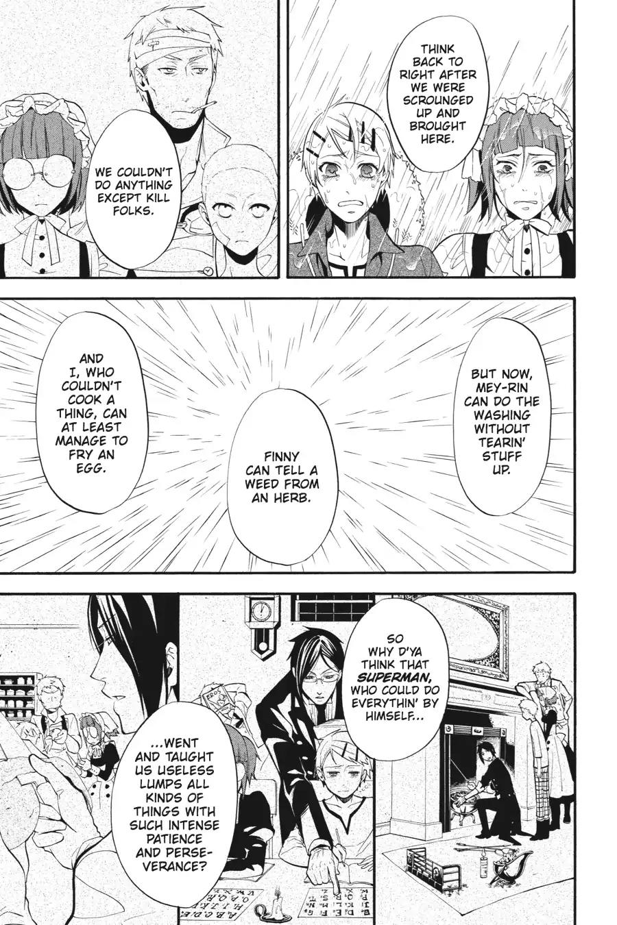 Kuroshitsuji Chapter 44 page 31 - Chapter 44: At noon: The Butler, Wailing