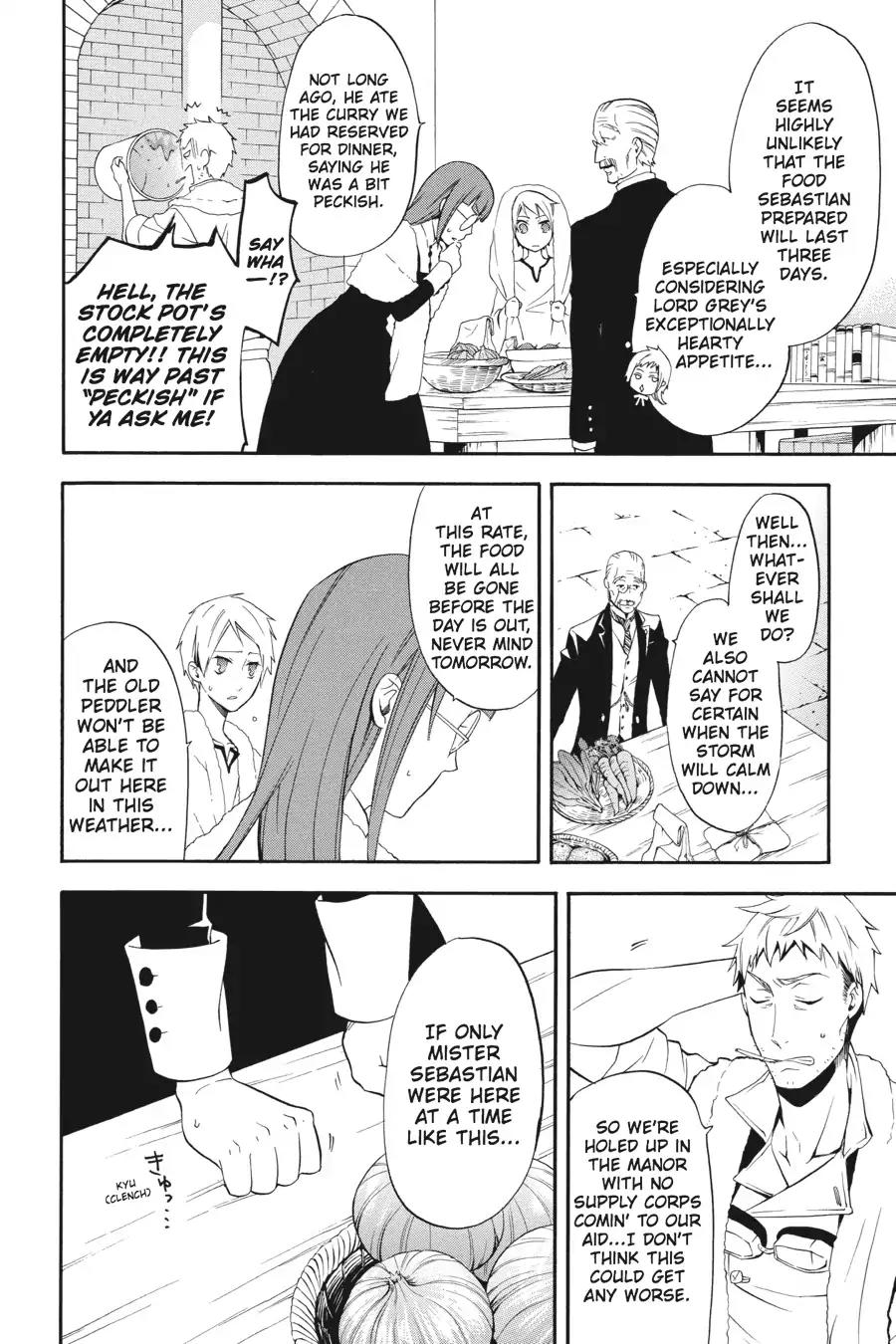 Kuroshitsuji Chapter 44 page 34 - Chapter 44: At noon: The Butler, Wailing