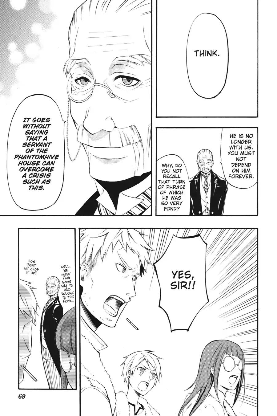 Kuroshitsuji Chapter 44 page 35 - Chapter 44: At noon: The Butler, Wailing