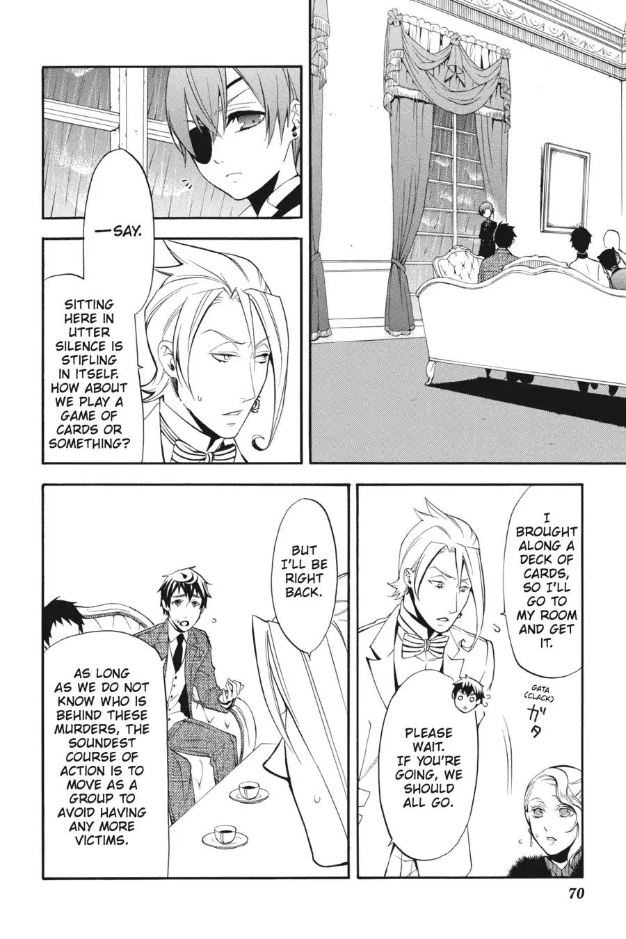 Kuroshitsuji Chapter 44 page 36 - Chapter 44: At noon: The Butler, Wailing