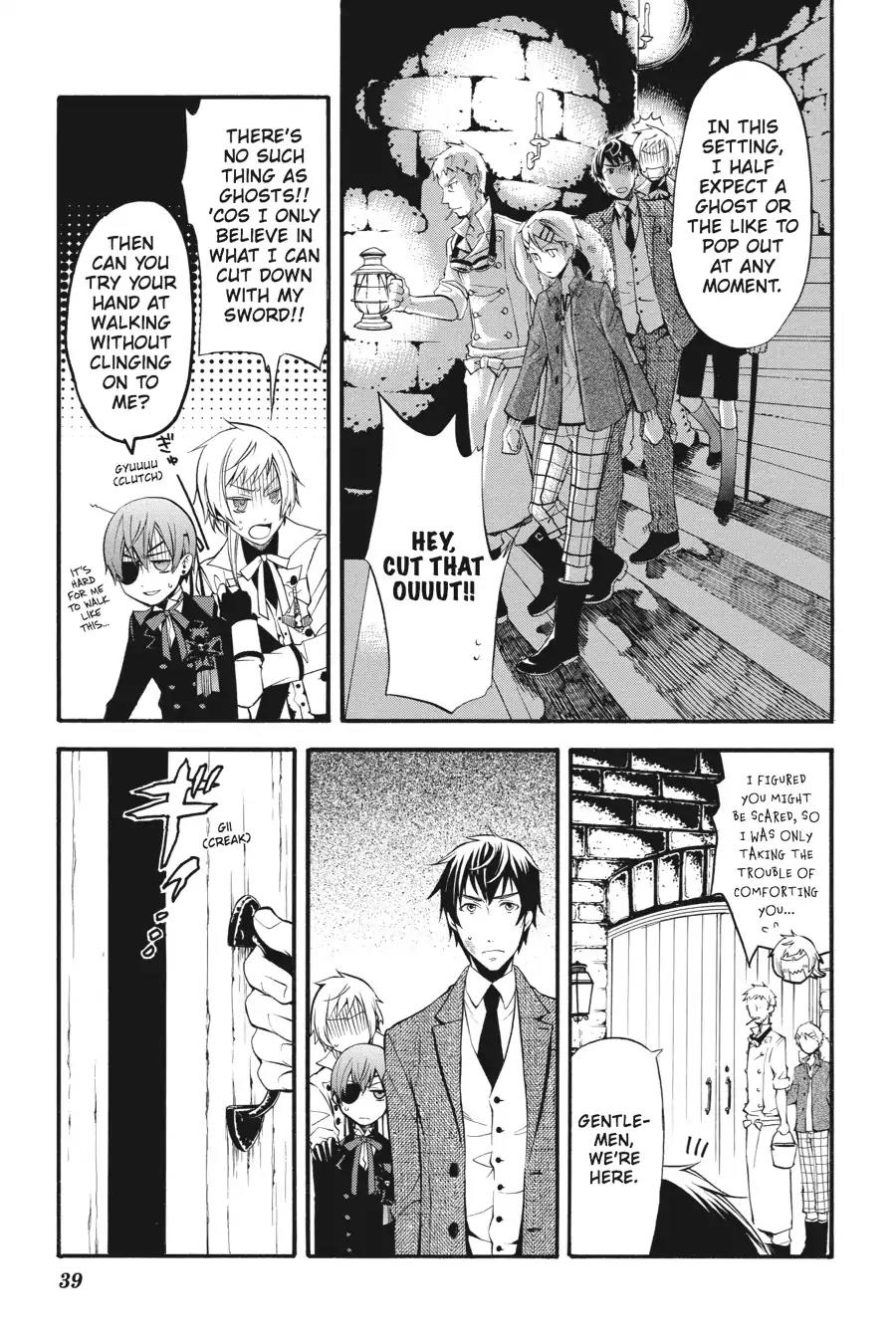 Kuroshitsuji Chapter 44 page 5 - Chapter 44: At noon: The Butler, Wailing