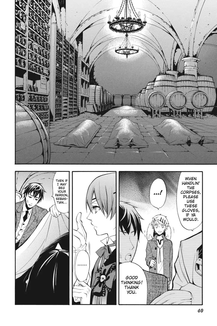 Kuroshitsuji Chapter 44 page 6 - Chapter 44: At noon: The Butler, Wailing