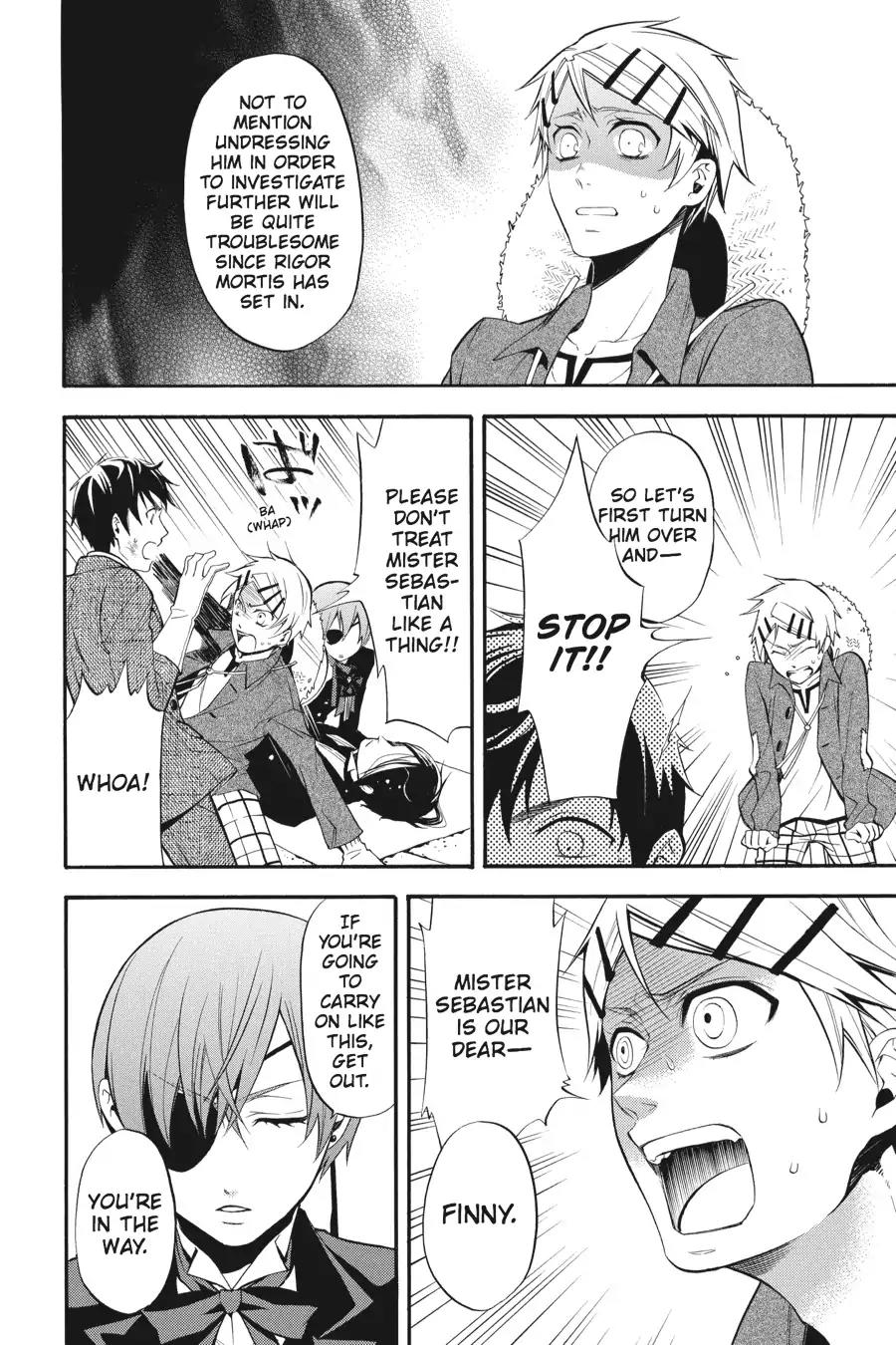 Kuroshitsuji Chapter 44 page 8 - Chapter 44: At noon: The Butler, Wailing