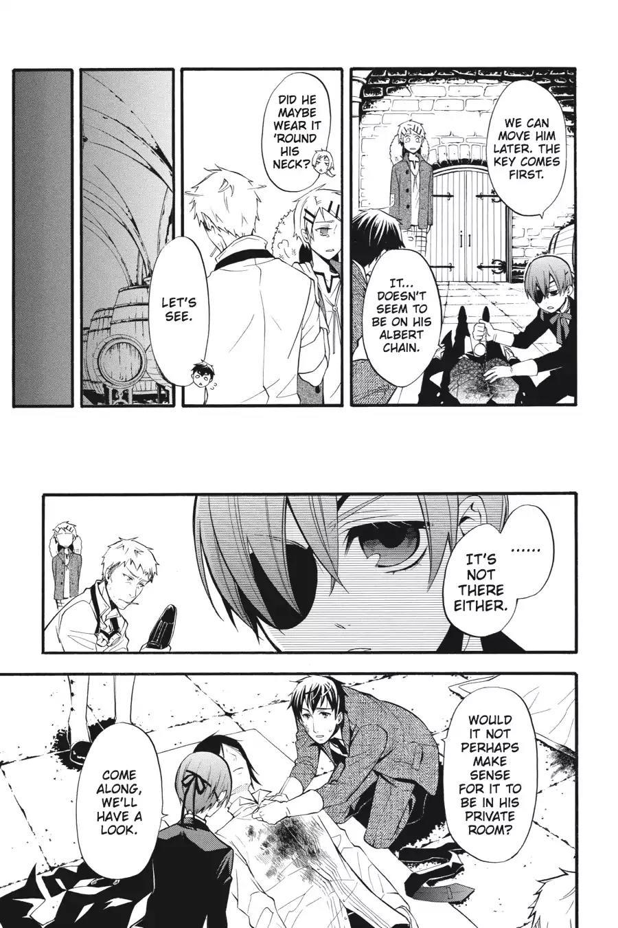 Kuroshitsuji Chapter 44 page 9 - Chapter 44: At noon: The Butler, Wailing