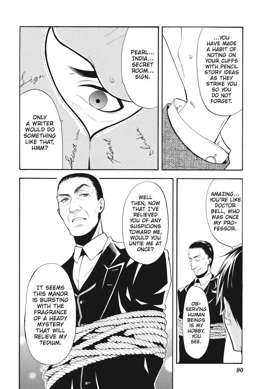 Kuroshitsuji Chapter 45 page 14 - Chapter 45: In the afternoon: The Butler, Disturbed