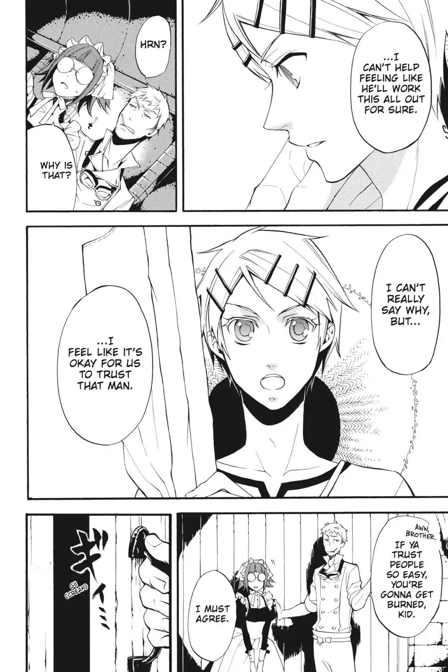 Kuroshitsuji Chapter 45 page 18 - Chapter 45: In the afternoon: The Butler, Disturbed