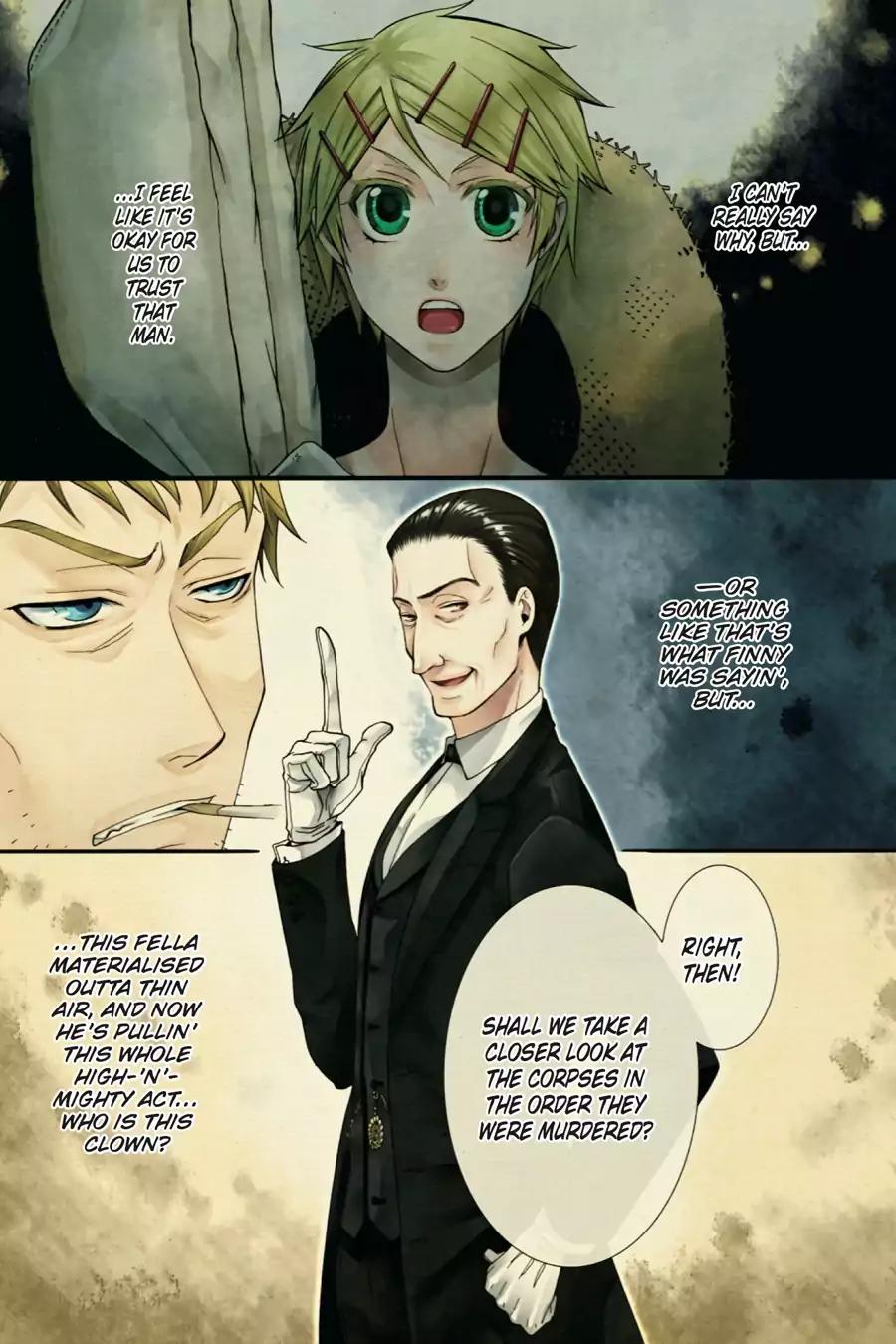 Kuroshitsuji Chapter 46 page 1 - Chapter 46: At night: The Butler, Dispensable