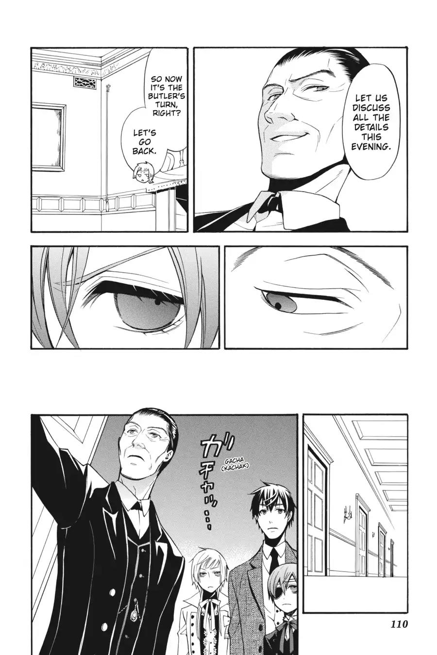 Kuroshitsuji Chapter 46 page 12 - Chapter 46: At night: The Butler, Dispensable