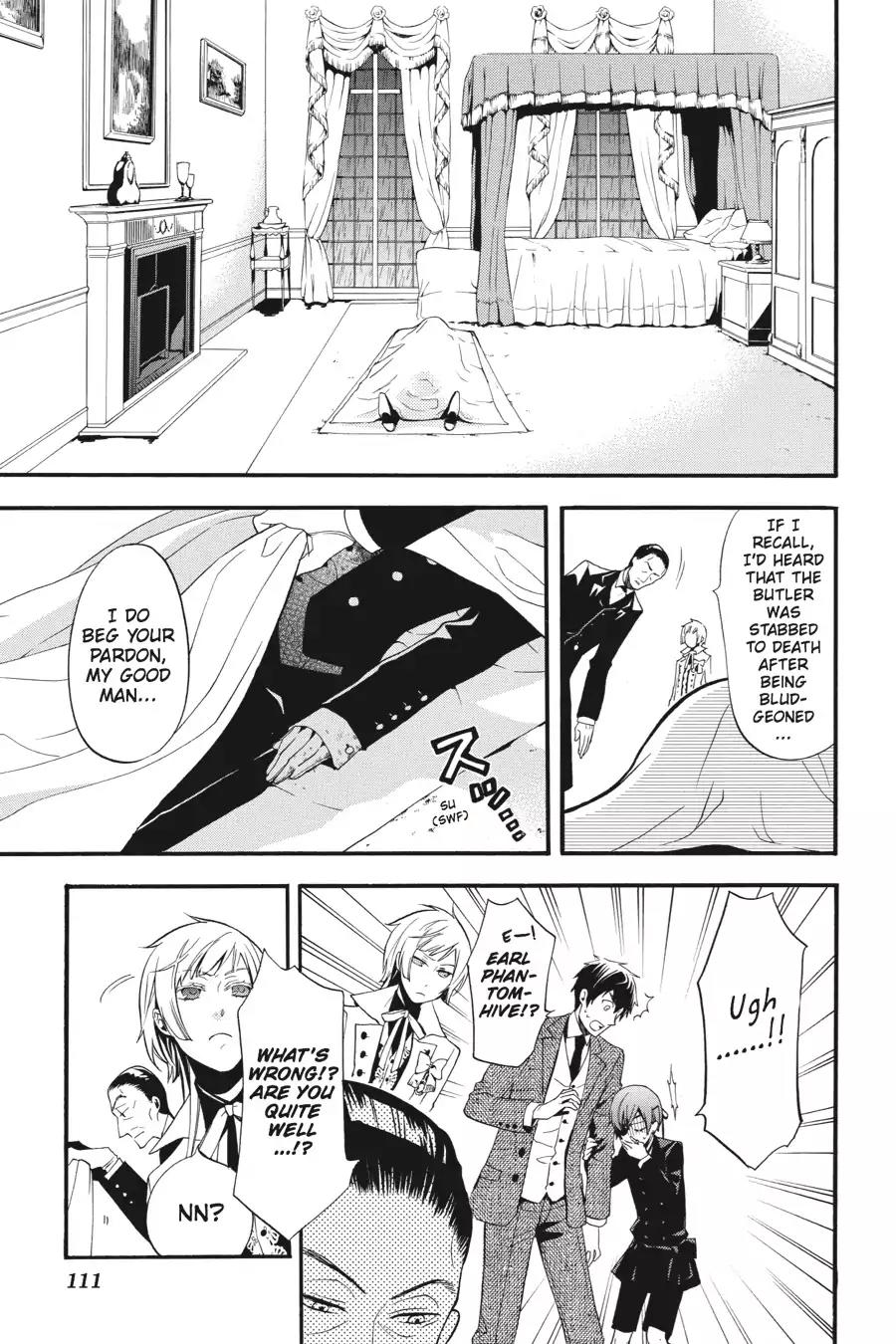 Kuroshitsuji Chapter 46 page 13 - Chapter 46: At night: The Butler, Dispensable