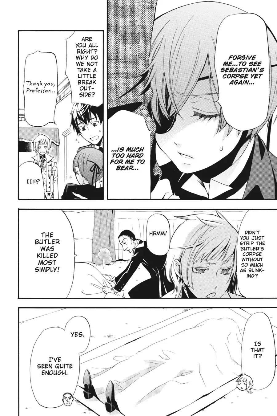Kuroshitsuji Chapter 46 page 14 - Chapter 46: At night: The Butler, Dispensable