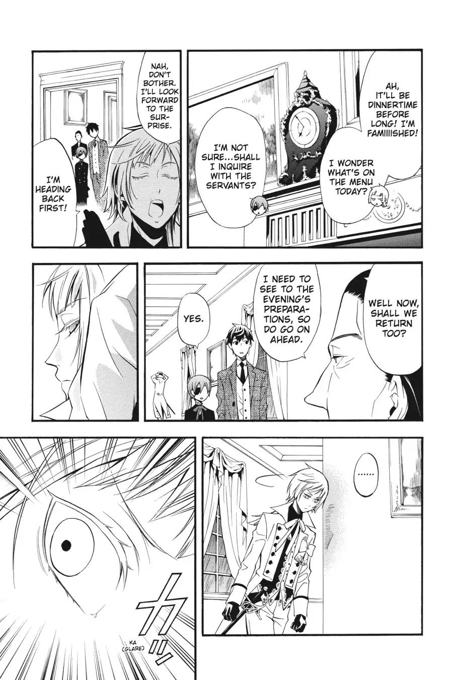 Kuroshitsuji Chapter 46 page 15 - Chapter 46: At night: The Butler, Dispensable