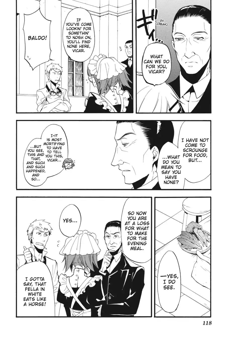 Kuroshitsuji Chapter 46 page 20 - Chapter 46: At night: The Butler, Dispensable
