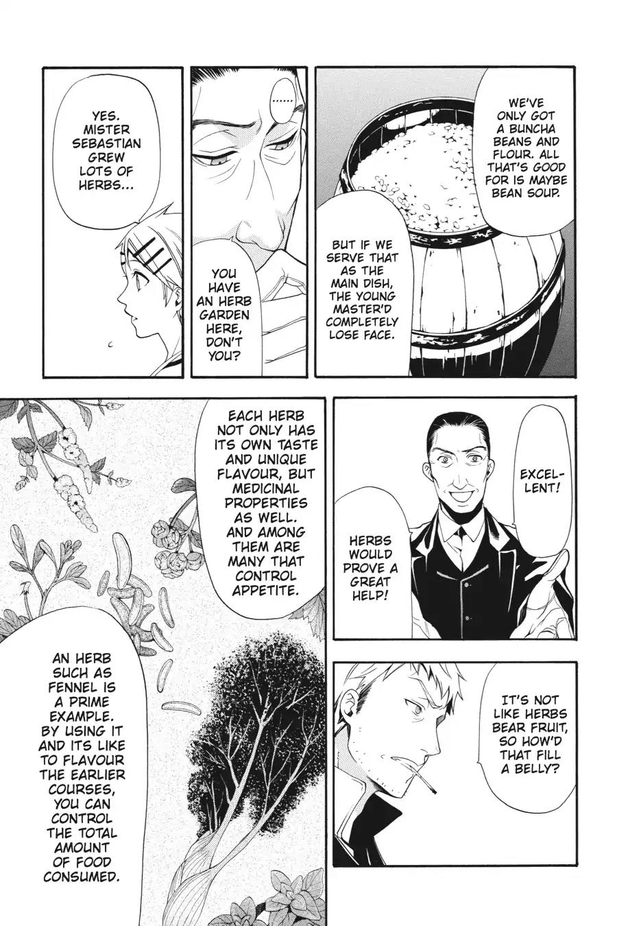 Kuroshitsuji Chapter 46 page 21 - Chapter 46: At night: The Butler, Dispensable