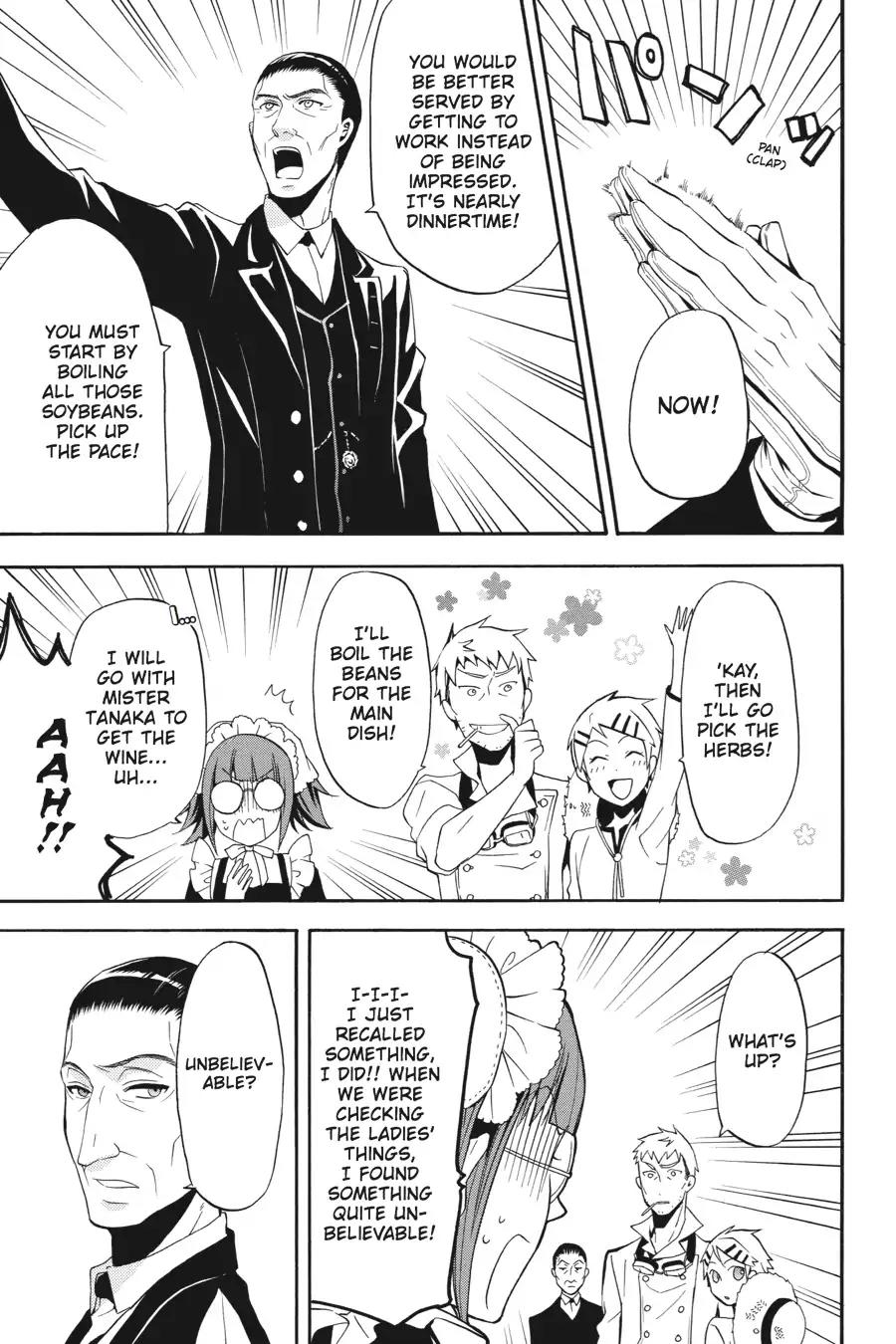 Kuroshitsuji Chapter 46 page 23 - Chapter 46: At night: The Butler, Dispensable