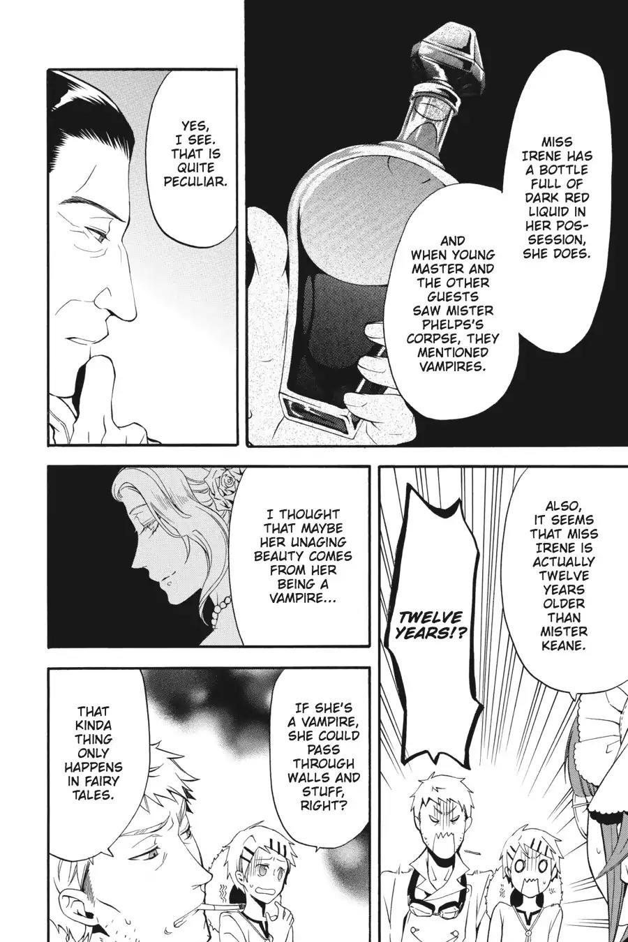Kuroshitsuji Chapter 46 page 24 - Chapter 46: At night: The Butler, Dispensable