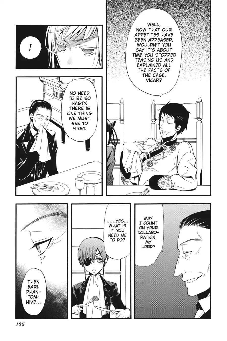 Kuroshitsuji Chapter 46 page 27 - Chapter 46: At night: The Butler, Dispensable