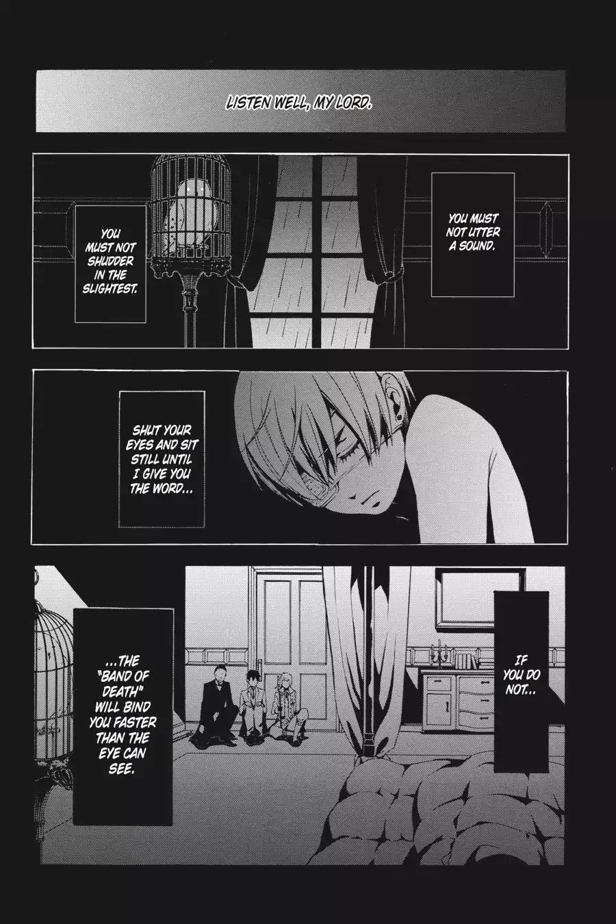 Kuroshitsuji Chapter 46 page 29 - Chapter 46: At night: The Butler, Dispensable