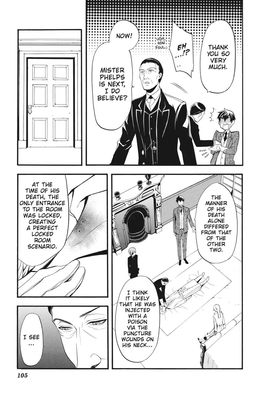Kuroshitsuji Chapter 46 page 7 - Chapter 46: At night: The Butler, Dispensable