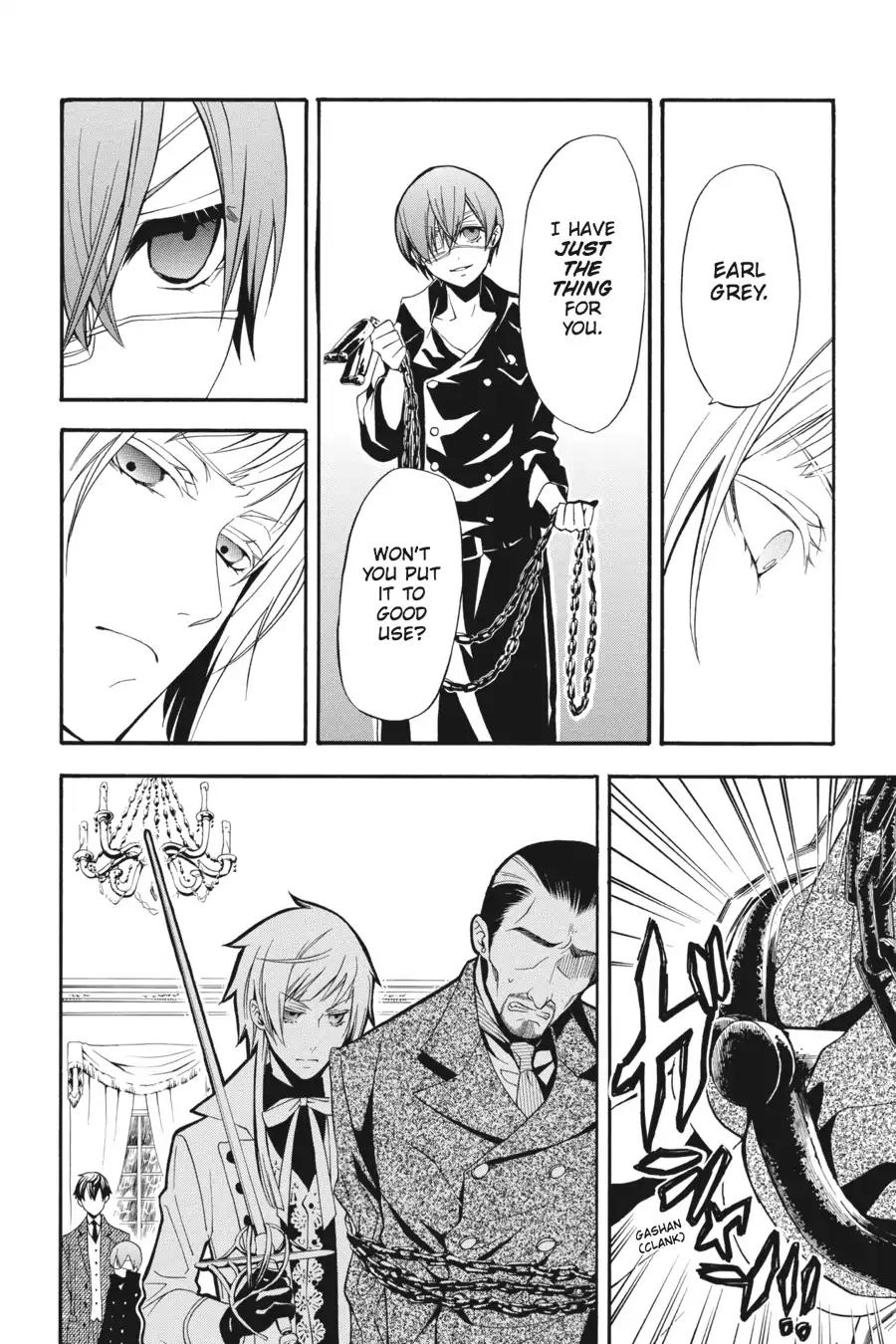 Kuroshitsuji Chapter 47 page 26 - Chapter 47: At midnight: The Butler, Contemplative