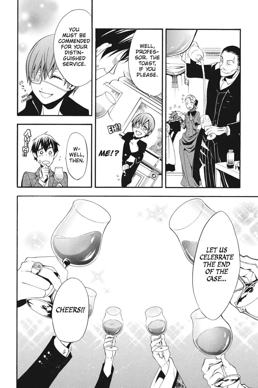 Kuroshitsuji Chapter 47 page 30 - Chapter 47: At midnight: The Butler, Contemplative