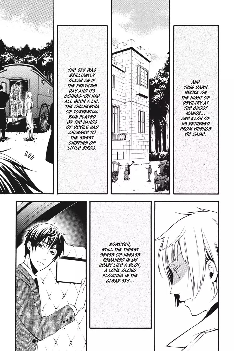Kuroshitsuji Chapter 47 page 31 - Chapter 47: At midnight: The Butler, Contemplative