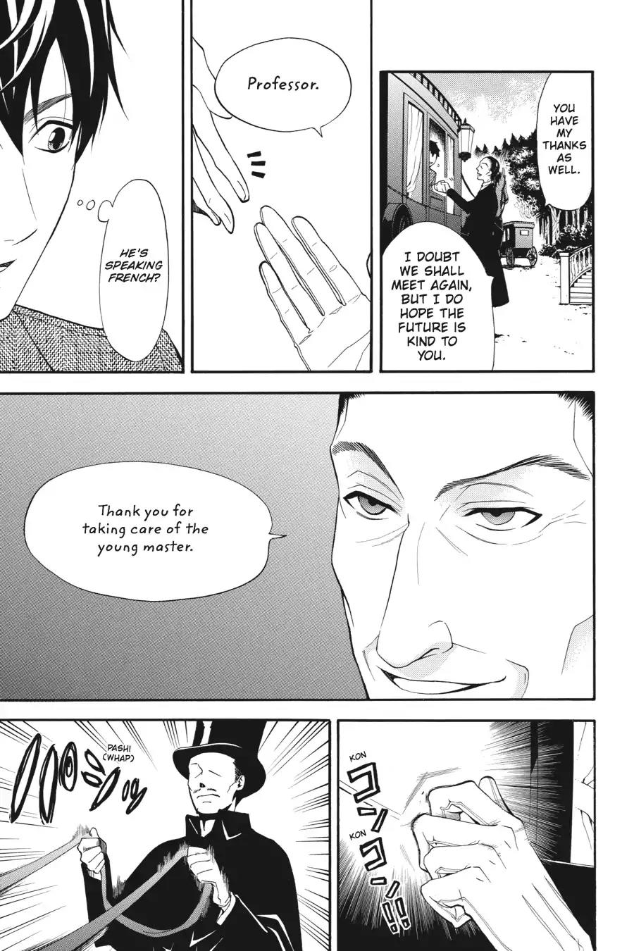 Kuroshitsuji Chapter 47 page 33 - Chapter 47: At midnight: The Butler, Contemplative